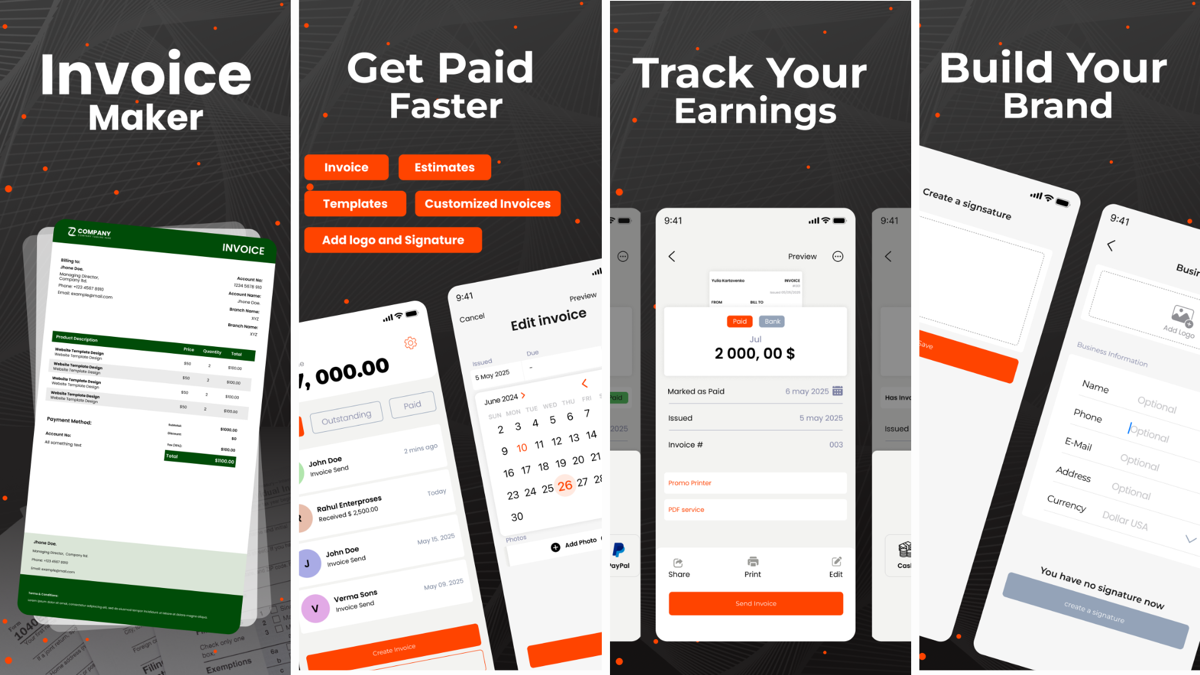 Invoice Maker product preview